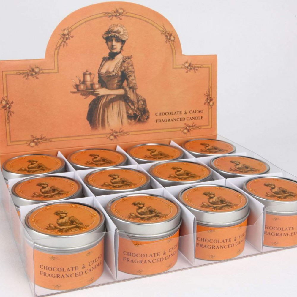 Αρωματικό vintage κερί Chocolate - Πορτοκάλι