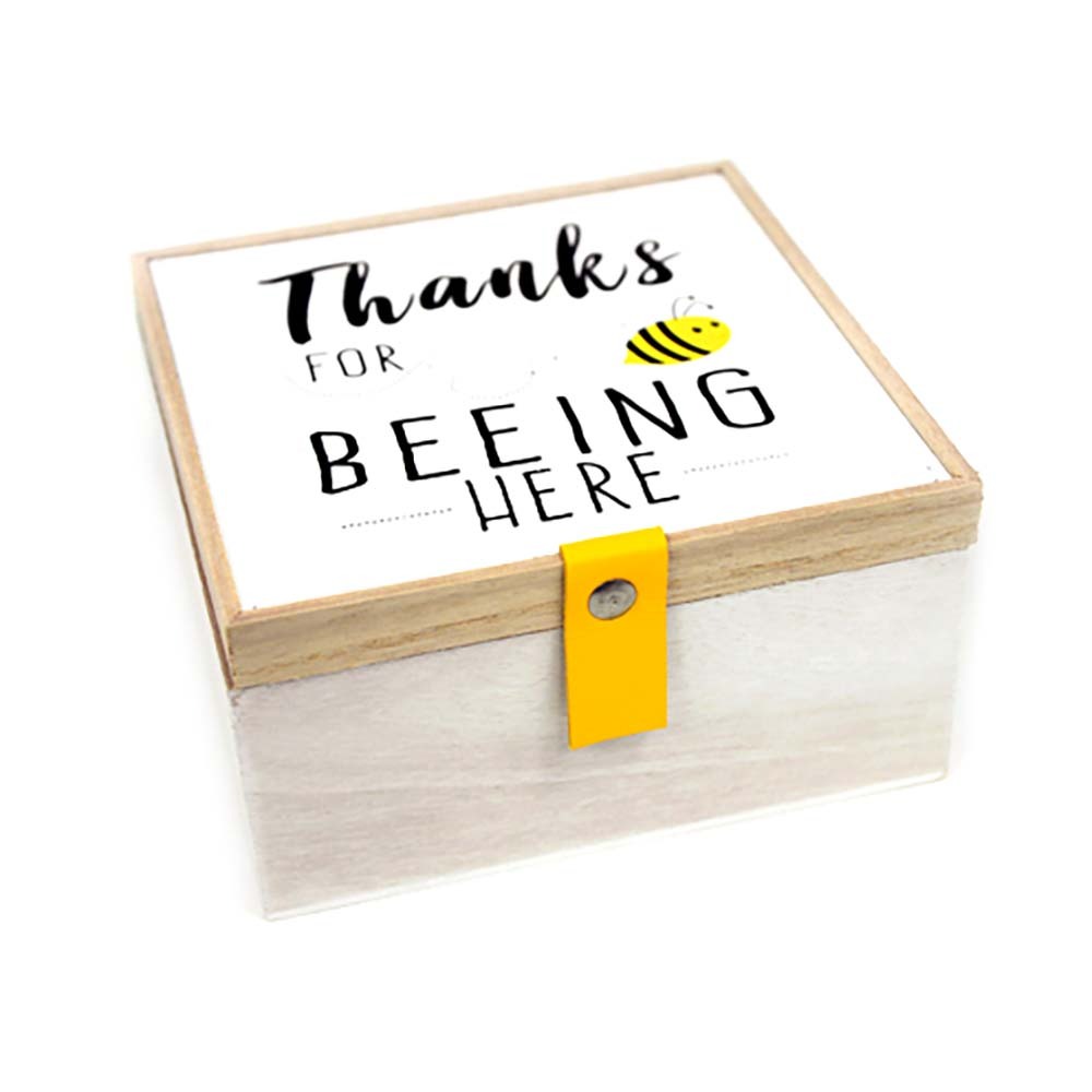 Ξύλινο κουτί αποθήκευσης Μελισσούλα